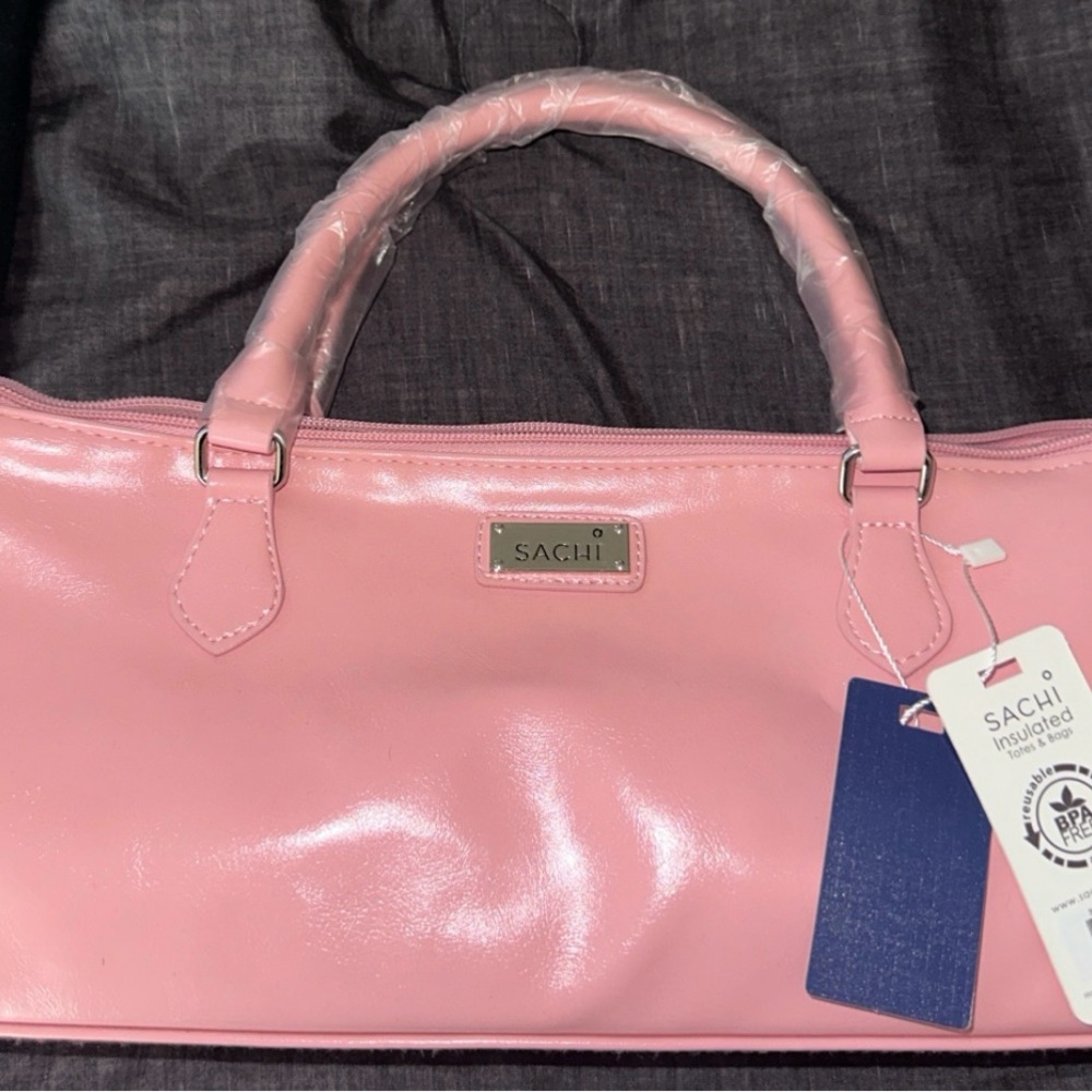 SACHI insulted wine tote